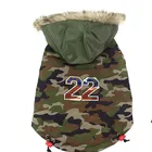WHOLESALE PET CLOTHES DOG WARM COAT CAMOUFLAGE PATTERN HOT SALE COMFORTABLE DOG WARM COAT JACKET