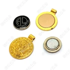 Wholesale Hot Selling Metal Clothing Labels Brands Logos Custom Metal Tags Labels For Clothing