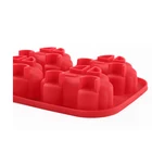 Funny 4 Cavity Silicone Car Shaped Fondant Diy Cake Soap Custom Silicone Mold