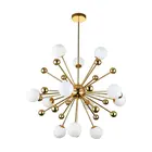 Pendant Led Chandelier Bulb Chandelier 1 Head Light Glass Metal
