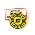 Factory Direct Price Customized Design 3d Name Logo Badge Custom Embroidery foam Patches For polo shirts