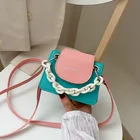 2020 Youth Ladies Simple Versatile Crossbody Bag Acrylic Chain single shoulder casual mini bags women handbags