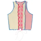 Vest In Stock Hollow Out Womens Short Vest Patchwork Sexy Vest Women