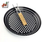 Food Grade Baking Tray Grill bbq Pan with Handle