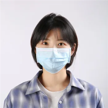 3Ply Disposable Protective Medical Surgical Face Mask 3 Ply Non Woven Type II Face Mask