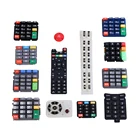 Professional custom made Mechanical controller button silicone rubber keyboard made in china