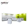 Tianyu Display offer fabric display trade show booth with table, portable display expo booth 6x5m