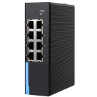 12v 24v 36v 8 port 10/100/1000Mbps gigabit unmanaged industrial ethernet network switches