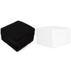 Wholesale custom disposable biodegradable cotton face paper towels barber products for beauty salon use