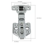 Aluminum window hydraulic hinge 10-piece booster arm extended hydraulic cylinder fixed/self-unloading hinge