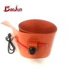 Round Blanket Flexible Silicone Rubber Heaters with digital thermostat