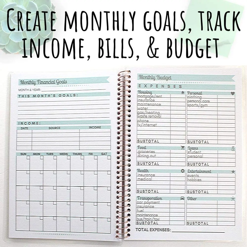 weekly diary,weeklyplanner weekly plan notebook diary day planner budget planner with