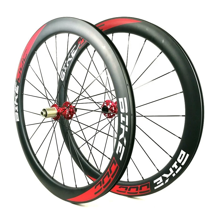 Synergie 50mm Roues En Carbone 700c Pneu Route Frein À Disque Roues De