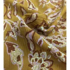 30s*24s 100% rayon viscose crinkle print woven fabric