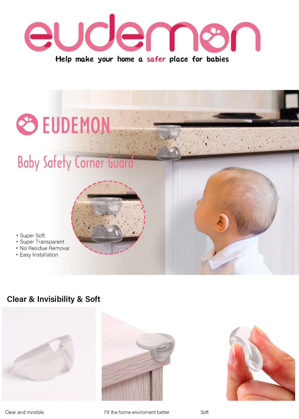 baby furniture sharp edges protection cover