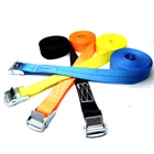 1 inch 25mm High Quality Cargo Cam Buckle Type Tie Down Lashing Strap Cargo Lash Luggage Nylon Bag Belt Metal Buckle