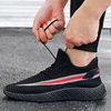 New Unisex Light Sneakers Summer Breathable Mesh Female Running Trainers Walking Outdoor Sport Footwear Shoes