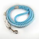 Hotsell Blue Color Dog Rope Thick Durable Leash Fiber Rope Training Leash Outdoors Camping
