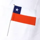 Chile Chilean Small Hand Flags Small Chile Chilean Hand Held Flag With Sticks