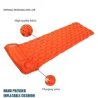 Outdoor camping beach sleeping mat TPU inflatable camping mat