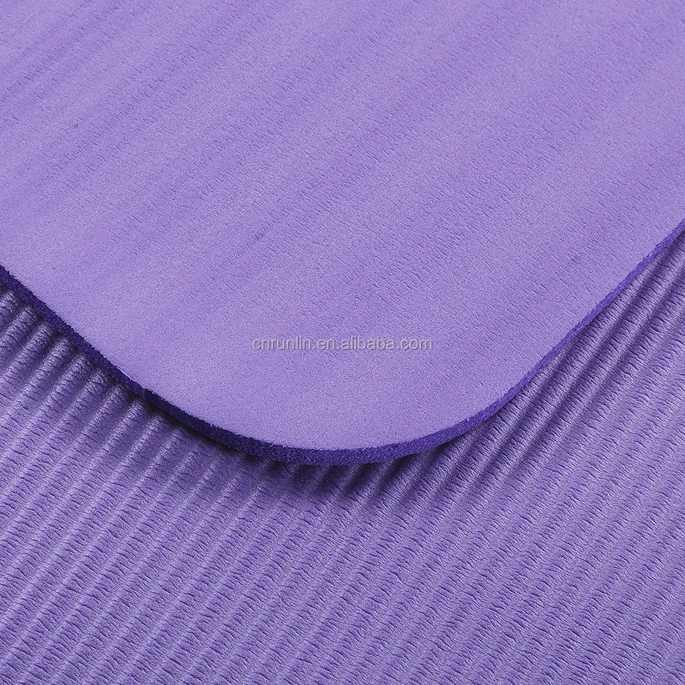 Yoga-im Freien Mat Solider Color Anti Tear-Antibeleg 183*61*1CM Turnhalle Pilates NBR 6