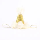 Baby Hair Accessories Elastic Hairbands Crown Birthday Headband Party Hats