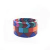 Jewelry Hand Made Latest Fashion Block Enamel Color Tile Enamel Bangle Bracelet Set Kit