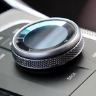 Cars New Design Cars Multimedia Button Crystal Knob Cover For BMW All Series