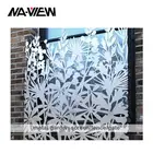 Grey Aluminium Wrought Iron Metal Fence Gates