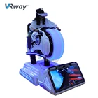 Graphic Customization Cool Park Amusement Vr Super Cool 9D Motorcycle Racing Electric Motor Car VR for Amusement Park