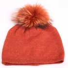High Quality Ski Beanie hats custom Warm Winter 100% wool hat woman