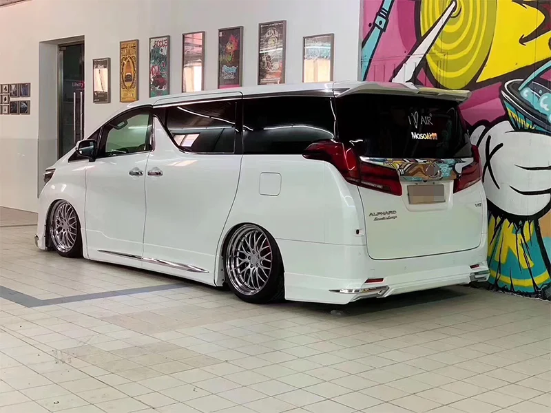 For Toyota Alphard New Body Kit Change To Modellista Style Body Kits