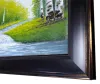 BEST PORTABLE FRAME KIT - DIRECT TO FRAME - FOR CANVAS OIL PAINTINGS ALL CUSTOM SIZES - EASY TO SHIP & STORE VARIETY OF COLORS