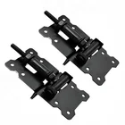 Shed Vinyl Fence Hinge Home Garden Shed Heavy Vinyl Self-Closing Adjustable PVC Gate Fence Stainless Steel Hinge
