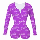Wap Fall Clothing Long Sleeve Sleepwear Pajamas Wap Onesies For Women