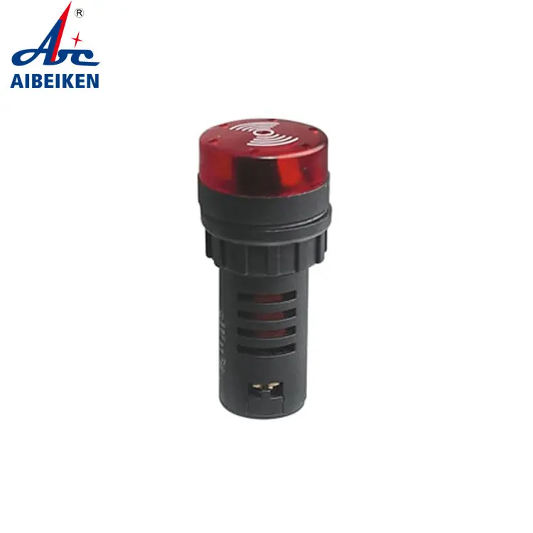 Ad Sm Flash Beep Signal Lamp Red Ac Dc Led V Indicator Light