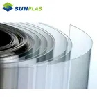 Sunplas super clear pvc rigid plastic sheets for id card white