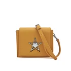 Hot selling unique star decorates ladies custom crossbody shoulder bag