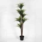 Factory supply plastic royal palm tree indoor artificial plant for decoration