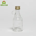 mini 40ml Gallone glass bottle California wine bottle glass sample liquor bottle for olive oil with handle
