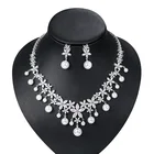 Jewellery Jewelry Hot Sales Jewellery Fresh Water Pearls Earrings And Necklace Bridal Jewelry Sets For Lady