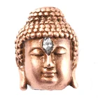 Stars Forever Brass Buddha head shaped Findings Charms for Jewelry Making