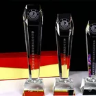 Sports New Style All Crystal K9 Trophy Of The Champion Sports Championship Prize Transparent Crystal Base