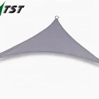 High quality heavy duty water proof sun shade sail white/triangle waterproof sun shade sail and plastic dec