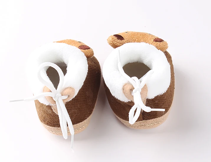 Winter Cute Baby Bear Warm Shoes with Soft Plush Inside Shoes Baby Shoes supplier