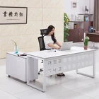 Design Office furniture long mdf melamine office desk for manager