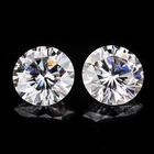 Synthetic Moissanite Starsgem Round Brilliant Cut 8 Mm G-H Loose Stone Wholesale 2 Carat