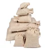 Eco-Friendly Drawstring Jute Sack Bag for Packing Rice Corn Coconut Coffee Fruit Vegetable Pouch