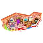 Bring Happiness Candy Bright Quite Kids Play Indoor Soft Playground for Sale