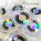 Eyelashes Eyelashes Lash Vendor Cruelty Free 3d Mink Full Strip Lashes 18mm Mink Eyelashes Vendor
